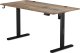 Biurko SENSE7 Nojo Wenge 140 cmx70 cm Black Oak 3