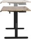 Biurko SENSE7 Nojo Wenge 140 cmx70 cm Black Oak 6