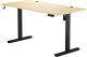 Biurko SENSE7 Nojo Sosna 140 cmx70 cm Black Pine 3