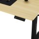 Biurko SENSE7 Nojo Sosna 140 cmx70 cm Black Pine 5