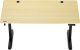 Biurko SENSE7 Nojo Sosna 140 cmx70 cm Black Pine 7
