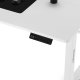 Biurko SENSE7 Nojo Białe 140 cmx70 cm White 5