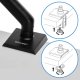 SENSE7 Uchwyt biurkowy na monitor 17"-32" HANG 5