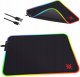 Podkładka Defender Podkładka Defender Gaming BLACK L LIGHT 350x300x4mm podświetlenie LED RGB 1