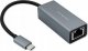 Karta sieciowa Qoltec Kabel adapter Qoltec USB-C na RJ45 Ethernet | 1000Mb/s | Aluminiowa obudowa 6