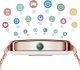 Smartwatch Active Band ZX19 Różowe złoto 3
