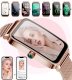 Smartwatch Active Band ZX19 Różowe złoto 8
