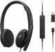 Słuchawki Lenovo LENOVO Wired VoIP Headset Teams 2