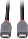Kabel USB Lindy USB-C - USB-C 0.8 m Czarny (36956) 4