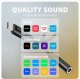 Adapter USB Axagon ADA-HC USB-C - Jack 3.5mm Czarny  (ADA-HC) 8
