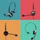 Słuchawki GEQUDIO GEQUDIO Headset 1-Ohr für Unify mit Kabel 3
