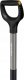 Fiskars Szpadel prosty Ergonomic 1067512 Szary 20