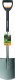 Fiskars Szpadel prosty Ergonomic 1067512 Szary 26