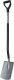 Fiskars Szpadel prosty Ergonomic 1067512 Szary 7