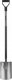 Fiskars Szpadel prosty Ergonomic 1067512 Szary 8