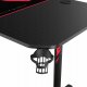 Biurko Diablo Chairs X-Mate 1600 Czarne 160 cmx75 cm 4