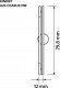 Lampa sufitowa Activejet Lampa ścienna LED Activejet AJE-CHARLIE NW 1
