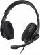 Słuchawki Hama HS-USB300 V2, Headset, Head-band, Office/Call center, Black, Binaural, Button 1