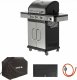 Yato YG-20018 Grill ogrodowy gazowy 11.2 kW 60 cm x 42 cm 7