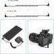 Mikrofon Puluz Mikrofon Bezprzewodowy Bluetooth 3,5mm TRS TRRS do Telefonu Aparatu Kamery / PU3153B 6