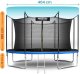 Trampolina ogrodowa Neo-Sport NS-13W241 z siatką wewnętrzną 13 FT 404 cm 11