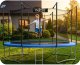 Trampolina ogrodowa Neo-Sport NS-13W241 z siatką wewnętrzną 13 FT 404 cm 15