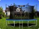Trampolina ogrodowa Neo-Sport NS-13W241 z siatką wewnętrzną 13 FT 404 cm 4