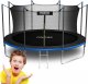 Trampolina ogrodowa Neo-Sport NS-15W241 z siatką wewnętrzną 15 FT 465 cm 1