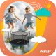 Trampolina ogrodowa NEO SPORT NS-15W241 z siatką wewnętrzną 15 FT 465 cm 10