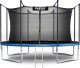 Trampolina ogrodowa Neo-Sport NS-15W241 z siatką wewnętrzną 15 FT 465 cm 7