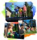 Trampolina ogrodowa Neo-Sport NS-15W241 z siatką wewnętrzną 15 FT 465 cm 9