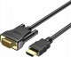 Kabel Unitek HDMI - D-Sub (VGA) 2m czarny (V1185A01) 1