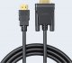 Kabel Unitek HDMI - D-Sub (VGA) 2m czarny (V1185A01) 5
