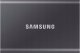 Dysk zewnętrzny HDD Samsung Išorinis kietasis diskas SSD|SAMSUNG|T7|1TB|USB 3.2|Rašymo greitis 1000 MBytes/sec|Skaitymo greitis 1050 MBytes/sec|MU-PC1T0T/WW 1