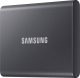 Dysk zewnętrzny HDD Samsung Išorinis kietasis diskas SSD|SAMSUNG|T7|1TB|USB 3.2|Rašymo greitis 1000 MBytes/sec|Skaitymo greitis 1050 MBytes/sec|MU-PC1T0T/WW 11