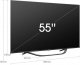 Telewizor Hisense Telewizor Hisense 55U77HQ 55" ULED SMART TV 4K VIDIAA Dolby Vision HDMI 4