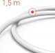 Kabel USB Hama USB-A - USB-C 1.5 m Biały (201596) 3