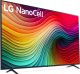 Telewizor LG 75NANO82T3B NanoCell 75'' 4K Ultra HD WebOS 24 5