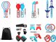 JYS Zestaw 15w1 Akcesoria Uchwyty Mocowania Sport Nintendo Switch / Switch Oled / Ns253 4