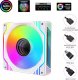 Wentylator 1stCOOL AURA EVO Mirror ARGB PWM 120mm (F12-AURA-EVO-W1) 2