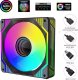 Wentylator 1stCOOL AURA EVO Mirror ARGB PWM 120mm (F12-AURA-EVO-B1) 2