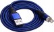 Kabel USB Akyga USB-A - microUSB 1 m Niebieski (AK-USB-47) 1