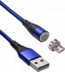 Kabel USB Akyga USB-A - microUSB 1 m Niebieski (AK-USB-47) 2