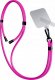 3MK Smycz do smartfona EasyClip Pink (black) 1