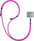 3MK Smycz do smartfona EasyClip Pink (black) 1