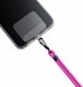 3MK Smycz do smartfona EasyClip Pink (black) 3