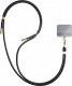3MK Smycz do telefonu - 3mk EasyClip - czarna (złoty) 1