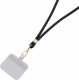 3MK Smycz do telefonu - 3mk EasyClip - czarna (złoty) 6