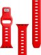 3MK 38/40/41 mm Red - 3mk Silicone Watch Strap for Apple 14