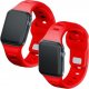 3MK 38/40/41 mm Red - 3mk Silicone Watch Strap for Apple 5